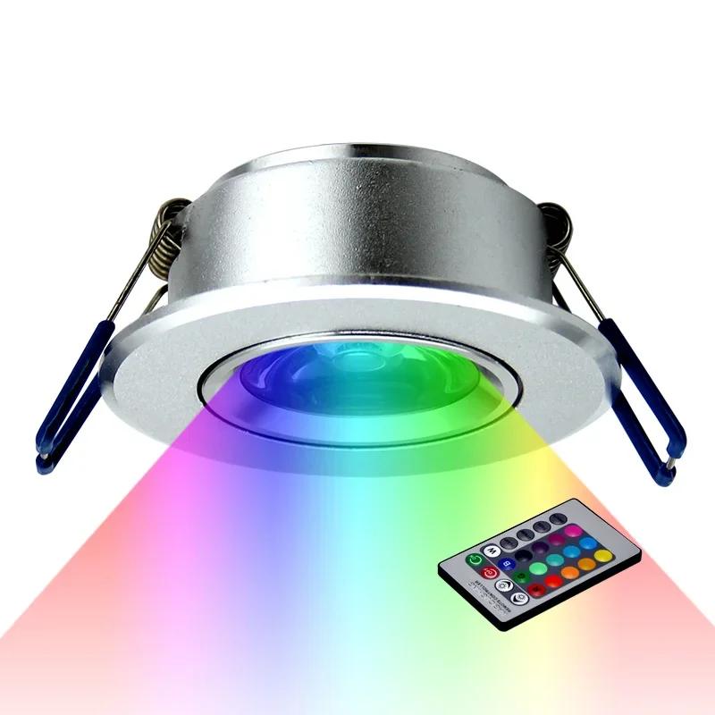  LED Ʈ Ÿ õ , RGB  ٿƮ, ǳ , 3W ƾƿ, 50mm